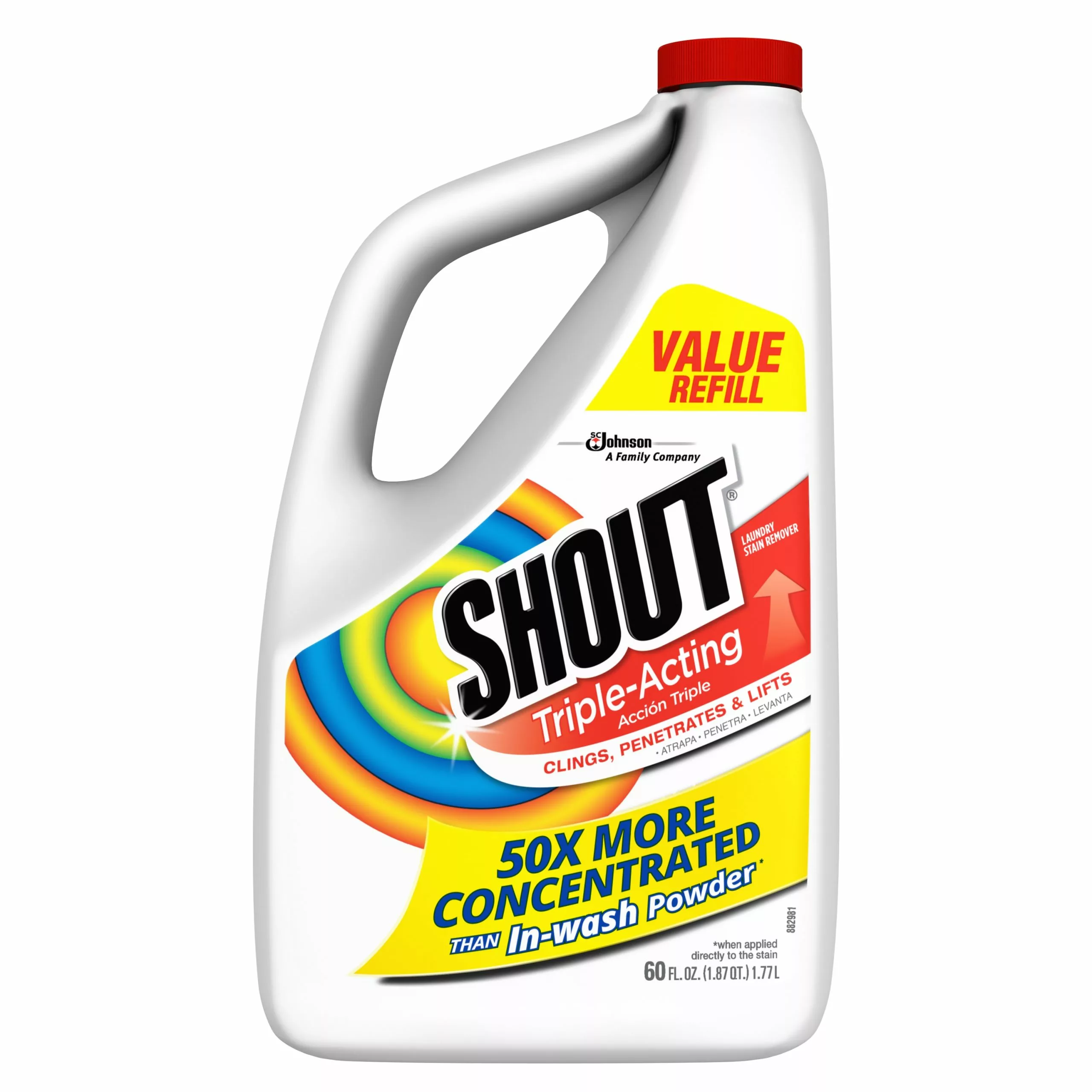 Shout Laundry Stain Removers 60-fl oz Laundry Stain Remover 3 Shout Laundry Stain Removers 60-fl oz Laundry Stain Remover