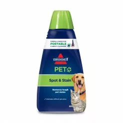 BISSELL Steam Cleaner Chemicals PET Spot and Stain, 32 oz. Formula 32-fl oz Concentrated Steam Cleaner Chemical