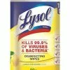 LYSOL All-Purpose Cleaners 80-Count Lemon Disinfectant Wipes All-Purpose Cleaner