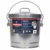Behrens Trash Cans 6-Gallon Galvanized Steel Trash Can with Lid 1 Behrens Trash Cans 6-Gallon Galvanized Steel Trash Can with Lid -Cleaning Supplies Shop 00758076