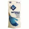 The Safety Zone 10-Count One Size Fits All Nitrile Cleaning Gloves