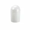Umbra Trash Cans Can 1.5-Gallon White Plastic Trash Can with Lid