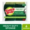 Scotch-Brite Sponges & Scouring Pads Heavy Duty 6-Pack Cellulose Sponge with Scouring Pad -Cleaning Supplies Shop 03542157 scaled