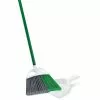 Libman Brooms 11.38-in Poly Fiber Angle with Dustpan Upright Broom -Cleaning Supplies Shop 04810018