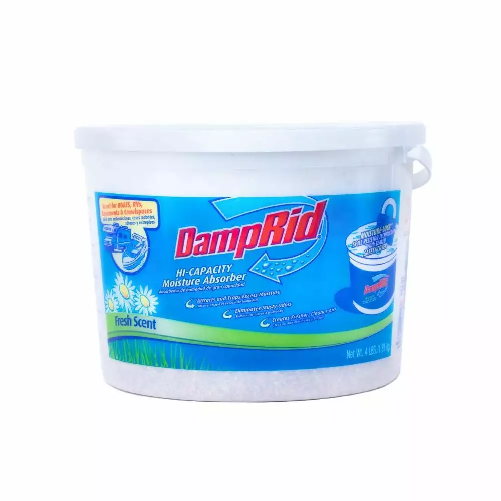 DampRid Moisture Absorbers 64-oz Fresh Bucket Moisture Absorber 3 DampRid Moisture Absorbers 64-oz Fresh Bucket Moisture Absorber