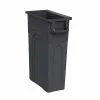 Blue Hawk Trash Cans 23-Gallon Black Plastic Touchless Trash Can