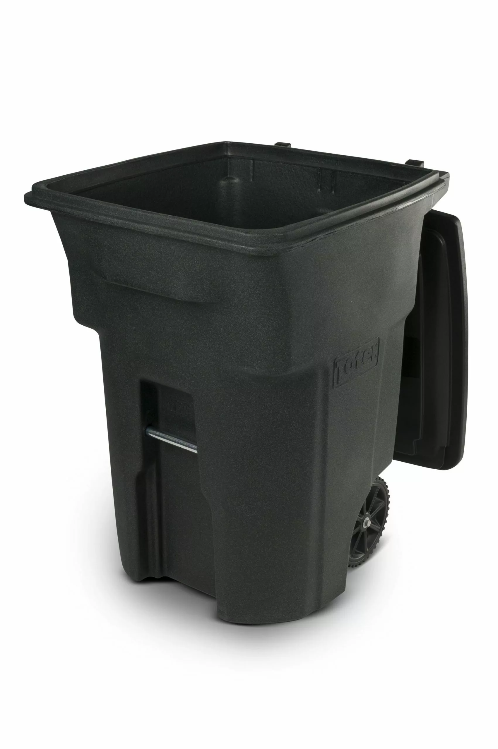 Toter Trash Cans 96-Gallon Greenstone Plastic Wheeled Trash Can with Lid 5 Toter Trash Cans 96-Gallon Greenstone Plastic Wheeled Trash Can with Lid - Image 3
