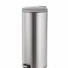 Style Selections Trash Cans 30-Liter Stainless Steel Steel Commercial Trash Can with Lid -Cleaning Supplies Shop 07656987 scaled