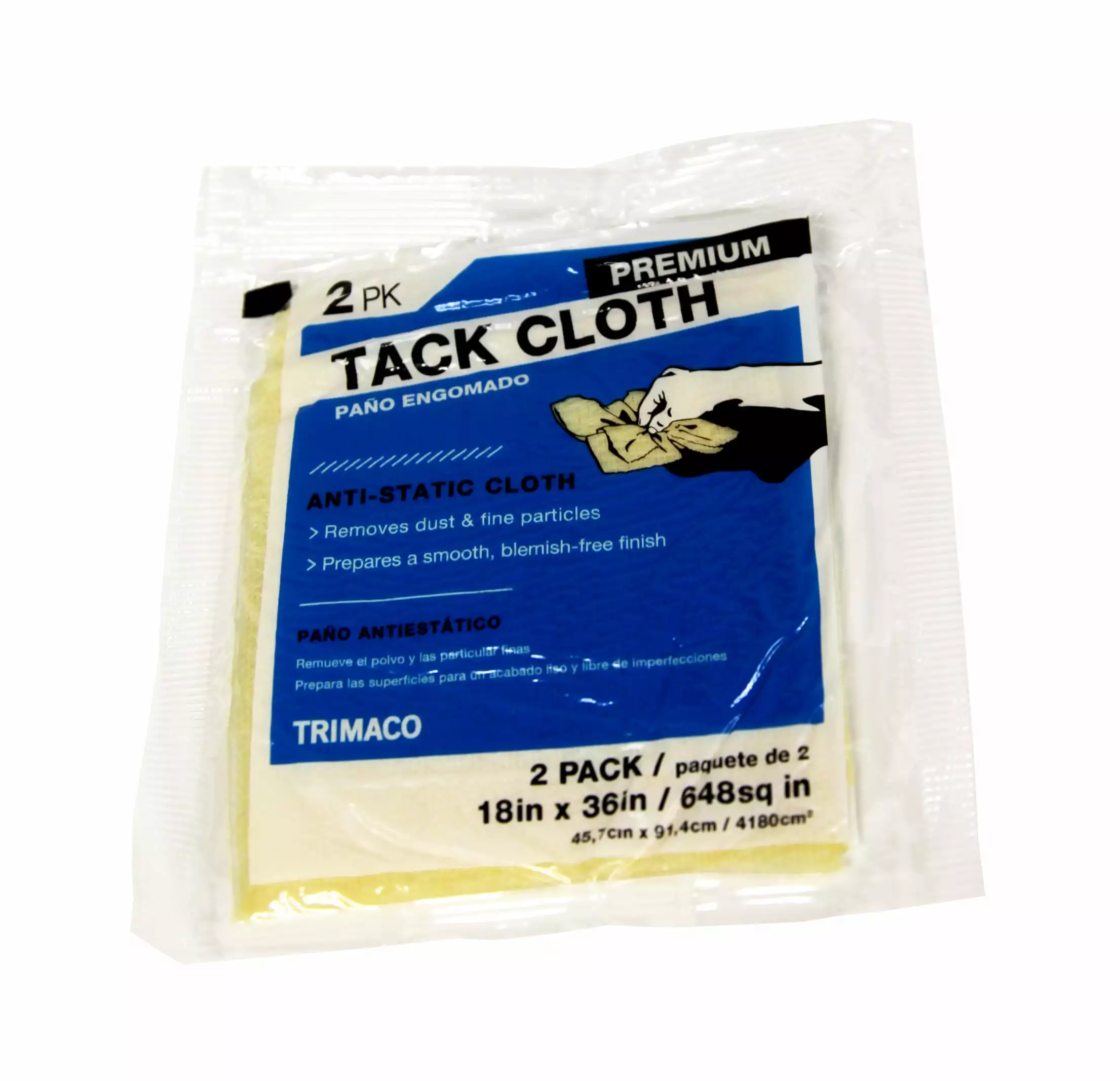 Trimaco Cleaning Cloths 2-Pack Cotton Tack Cloth 4 Trimaco Cleaning Cloths 2-Pack Cotton Tack Cloth - Image 2