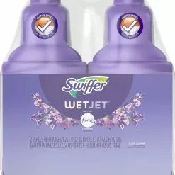 Swiffer Floor Cleaners WetJet refill 2-Pack 42.2-fl oz Liquid Floor Cleaner