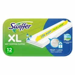 Swiffer Mop Refills & Replacement Heads Sweeper X-Large Wet Microfiber Refill (12-Pack)