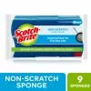 Scotch-Brite Sponges & Scouring Pads Non-Scratch 9-Pack Cellulose Sponge with Scouring Pad