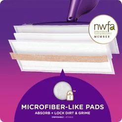 Swiffer Mop Refills & Replacement Heads WetJet wood Microfiber Refill (20-Pack) -Cleaning Supplies Shop 09335741