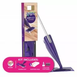 Swiffer Spray Mops WetJet wood Double Nozzle 16.9-fl oz Spray Mop