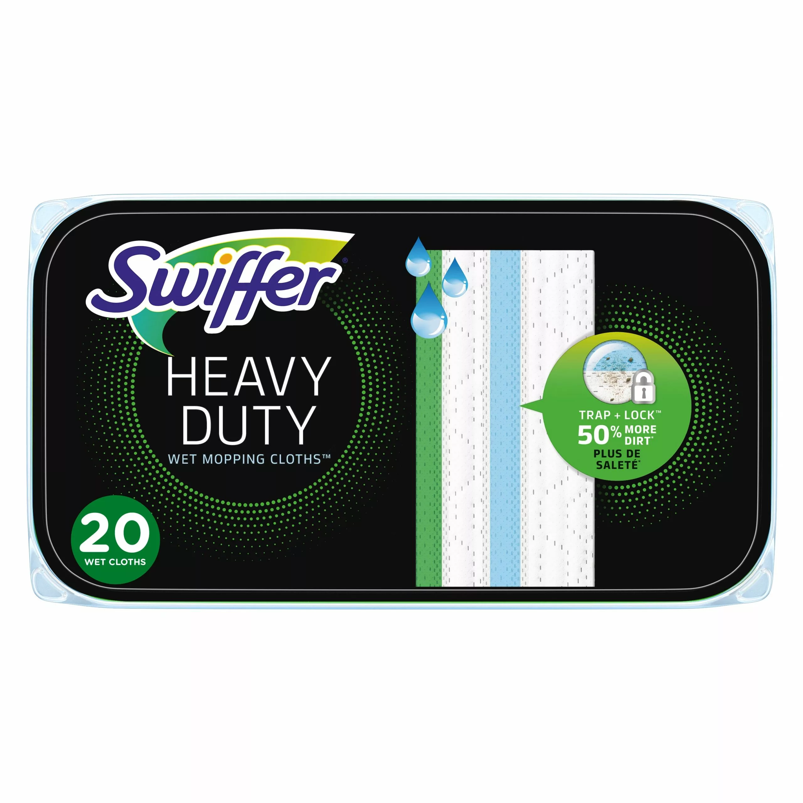 Swiffer Mop Refills & Replacement Heads Sweeper Heavy Duty Multi Surface Wet Cloth Microfiber Refill (20-Pack) 3 Swiffer Mop Refills & Replacement Heads Sweeper Heavy Duty Multi Surface Wet Cloth Microfiber Refill (20-Pack)