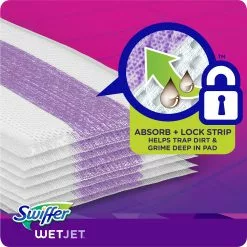 Swiffer Mop Refills & Replacement Heads WetJet Microfiber Refill (24-Pack) -Cleaning Supplies Shop 09374135