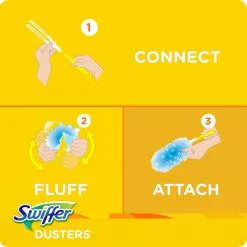 Swiffer Dusters Poly Fiber Extendable Dusting Wand -Cleaning Supplies Shop 09374161