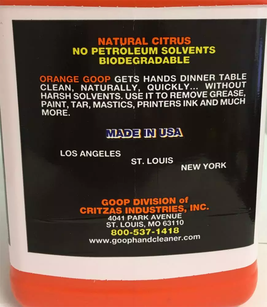 Goop 128-oz Hand Soap 7 Goop 128-oz Hand Soap - Image 5