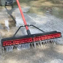 CRAFTSMAN Brooms 24-in Poly Fiber 2-in-1 Squeegee Push Broom -Cleaning Supplies Shop 09841185 scaled