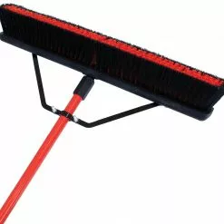 CRAFTSMAN Brooms 24-in Poly Fiber 2-in-1 Squeegee Push Broom -Cleaning Supplies Shop 10004930 scaled