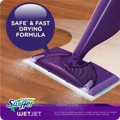Swiffer Floor Cleaners WetJet liquid refill 2-Pack 42.2-fl oz Liquid Floor Cleaner -Cleaning Supplies Shop 10123862