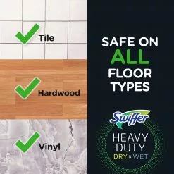 Swiffer Mop Refills & Replacement Heads Sweeper Dry Heavy Duty Dry Sweeping Cloths Microfiber Refill (20-Pack) -Cleaning Supplies Shop 10147994