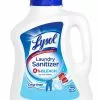 LYSOL Laundry Detergent 90-fl oz Crisp HE Laundry Sanitizer Additive -Cleaning Supplies Shop 10300309