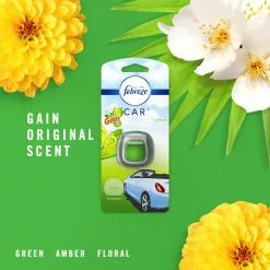 Febreze Air Fresheners Odor Eliminator 3-Pack Gain Original Car Air Freshener -Cleaning Supplies Shop 10515395