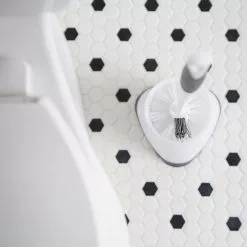 Clorox Toilet Brushes Poly Fiber Toilet Brush with Brush Holder -Cleaning Supplies Shop 10710231