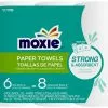 MOXIE Moxie Strong and Absorbent 6 Big Roll Paper Towels 6-Count Paper Towels