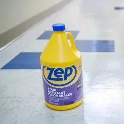 Zep Stain Resistant Floor Sealer 128 Fluid Ounce (S) Floor Polish -Cleaning Supplies Shop 11017043