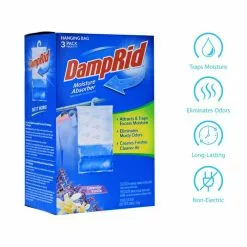 DampRid Moisture Absorbers 42-oz Lavender Vanilla Hanging Moisture Absorber -Cleaning Supplies Shop 11978752