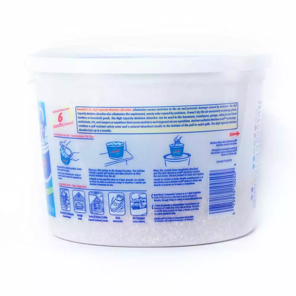 DampRid Moisture Absorbers 64-oz Fresh Bucket Moisture Absorber 4 DampRid Moisture Absorbers 64-oz Fresh Bucket Moisture Absorber - Image 2