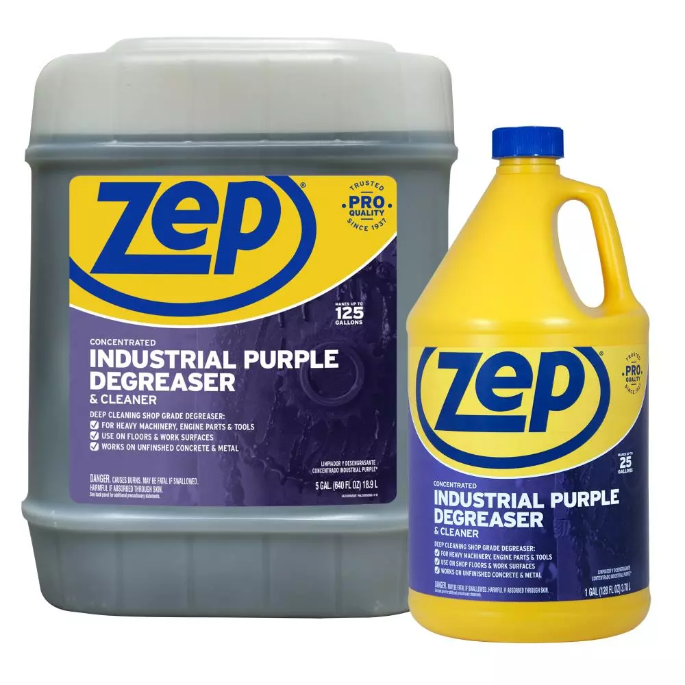Zep Degreasers Industrial Purple Cleaner 5-Gallon Degreaser 6 Zep Degreasers Industrial Purple Cleaner 5-Gallon Degreaser - Image 4