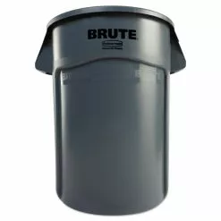 Rubbermaid Commercial Products Trash Cans 44-Gallon Gray Plastic Commercial Touchless Trash Can