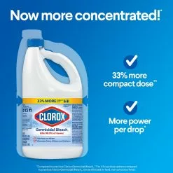 Clorox Germicidal Bleach, Regular- 81-oz Bottle -Cleaning Supplies Shop 14545317