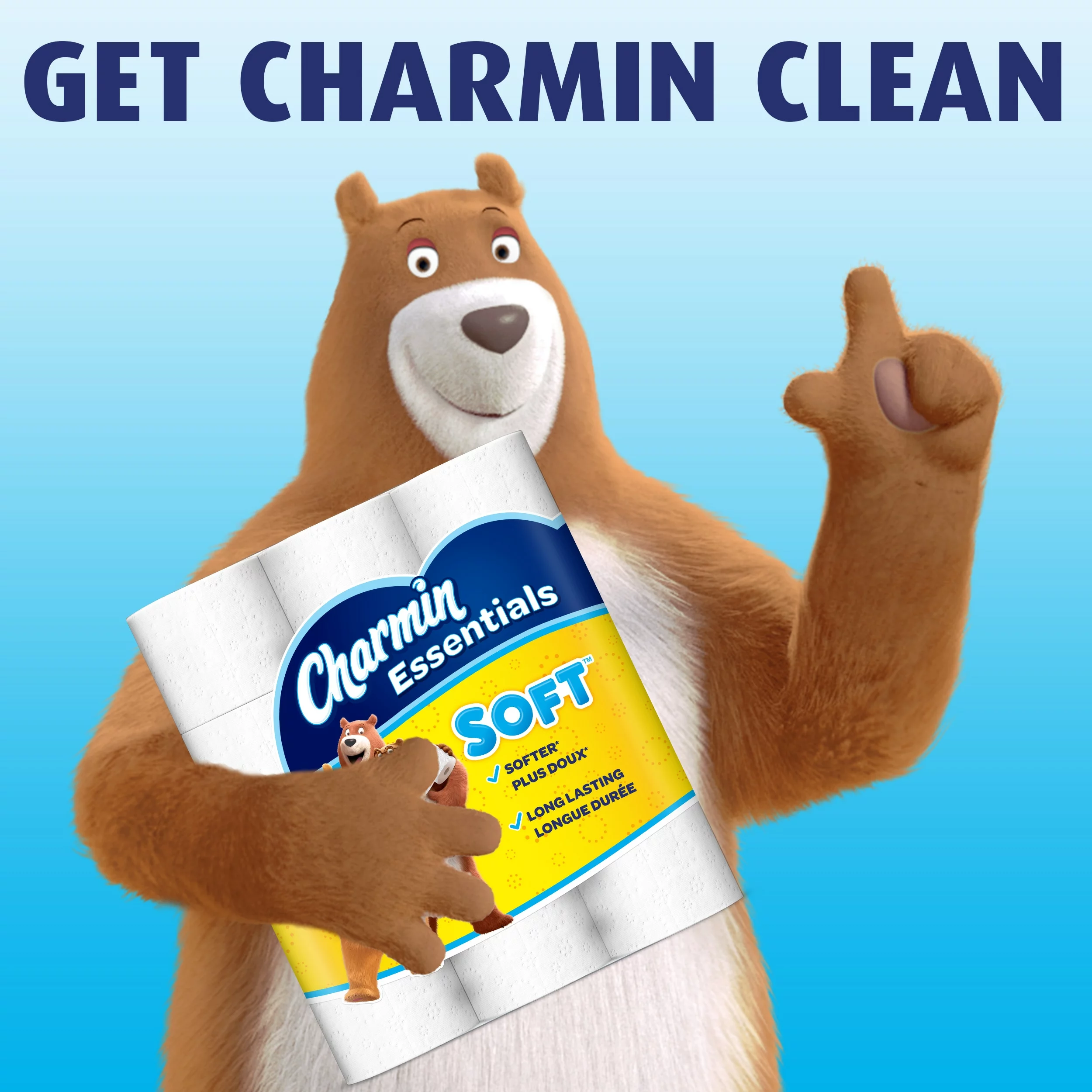 Charmin Essentials Soft Mega-Roll 18-Pack Toilet Paper 4 Charmin Essentials Soft Mega-Roll 18-Pack Toilet Paper - Image 2