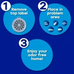 Odor Genie Air Fresheners Clean Meadows Odor Eliminators Air Freshener -Cleaning Supplies Shop 15599944