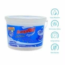 DampRid Moisture Absorbers 64-oz Unscented Bucket Moisture Absorber -Cleaning Supplies Shop 15930505