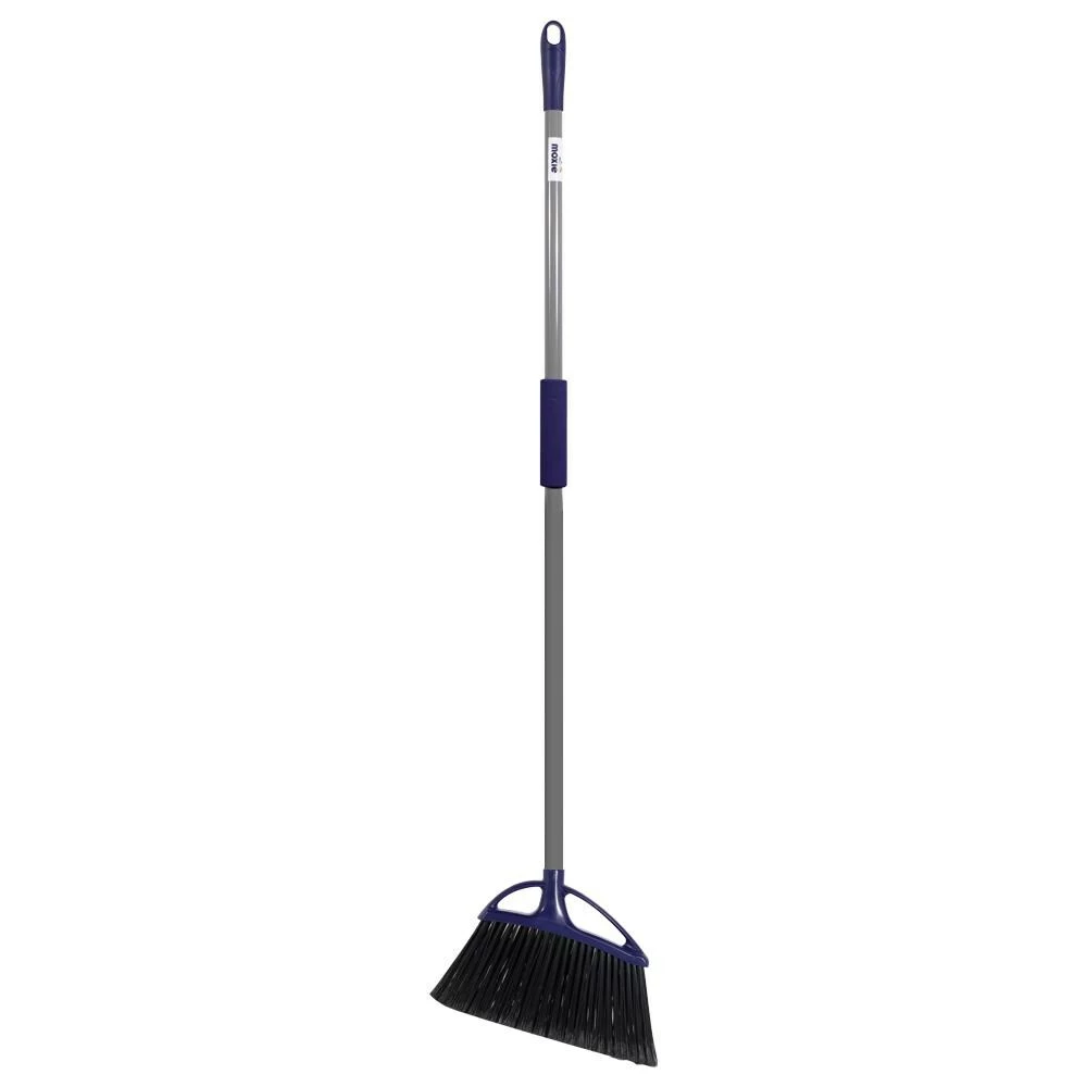 MOXIE Brooms 12-in Plastic Angle with Dustpan Upright Broom 6 MOXIE Brooms 12-in Plastic Angle with Dustpan Upright Broom - Image 4