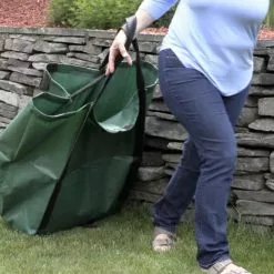 Halsted Trash Bags DuraSack 48-Gallon Green Outdoor Polypropylene Lawn and Leaf Trash Bag -Cleaning Supplies Shop 16253218