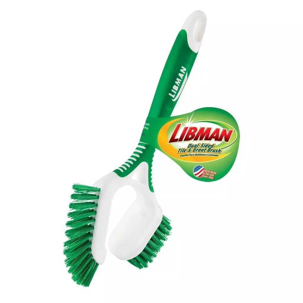 Libman Tile & Grout Brushes Poly Fiber Stiff Tile and Grout Brush 3 Libman Tile & Grout Brushes Poly Fiber Stiff Tile and Grout Brush