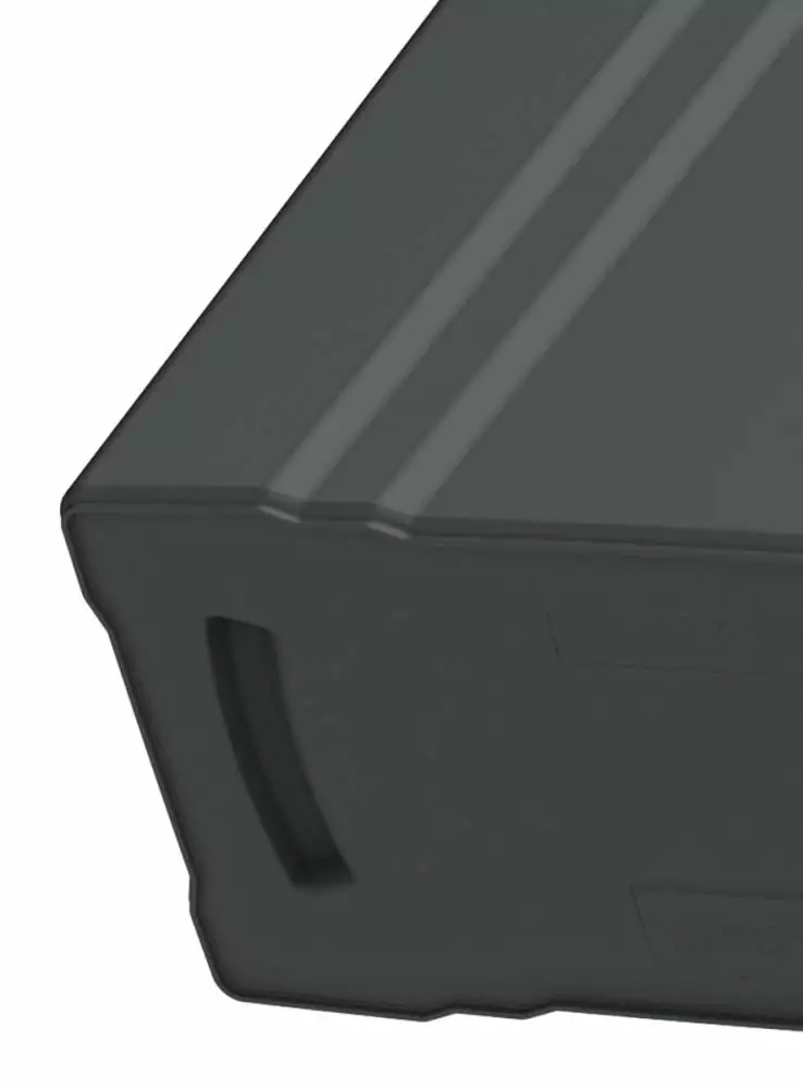 Blue Hawk Trash Cans 23-Gallon Black Plastic Touchless Trash Can 5 Blue Hawk Trash Cans 23-Gallon Black Plastic Touchless Trash Can - Image 3