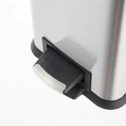 Style Selections Trash Cans 8-Liter Stainless Steel Steel Commercial Trash Can with Lid -Cleaning Supplies Shop 17783456