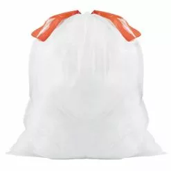 MOXIE Trash Bags 50-Pack 18-Gallon White Plastic Kitchen Trash Bag -Cleaning Supplies Shop 17820731