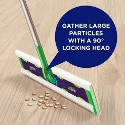 Swiffer Wet Mops Sweeper Dry and Wet XL Sweeping Kit Blend Non-Wringing Flat Wet Mop -Cleaning Supplies Shop 18178624