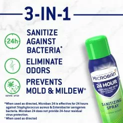 Microban All-Purpose Cleaners 24 Hour Disinfectant Sanitizing 15-fl oz Fresh Disinfectant Spray All-Purpose Cleaner 17 Microban All-Purpose Cleaners 24 Hour Disinfectant Sanitizing 15-fl oz Fresh Disinfectant Spray All-Purpose Cleaner -Cleaning Supplies Shop 40118321