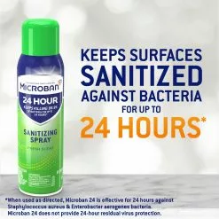 Microban All-Purpose Cleaners 24 Hour Disinfectant Sanitizing 15-fl oz Fresh Disinfectant Spray All-Purpose Cleaner 22 Microban All-Purpose Cleaners 24 Hour Disinfectant Sanitizing 15-fl oz Fresh Disinfectant Spray All-Purpose Cleaner -Cleaning Supplies Shop 40124275