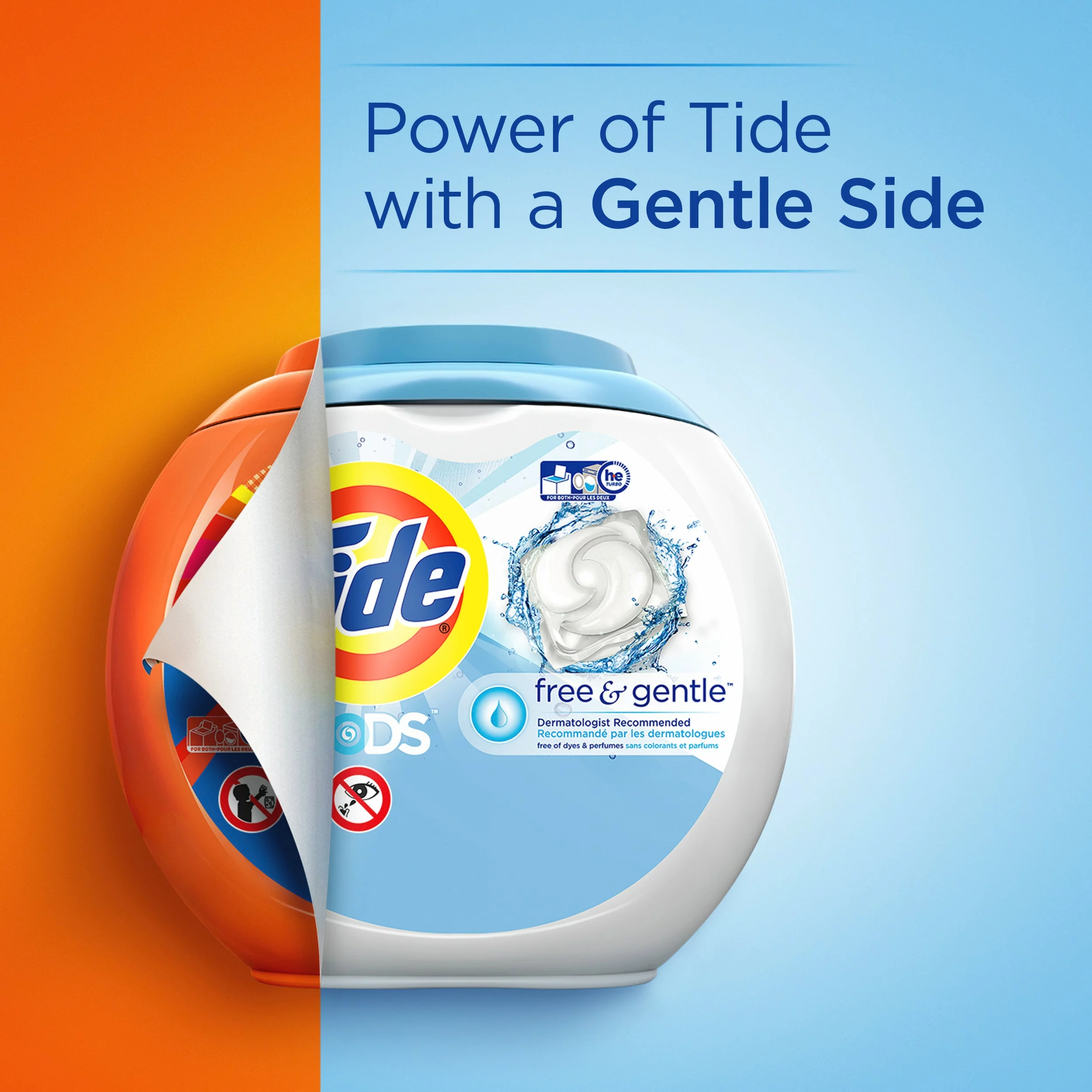Tide Pods Free and Gentle 96-Count HE Laundry Detergent 5 Tide Pods Free and Gentle 96-Count HE Laundry Detergent - Image 3