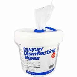 Sanidry All-Purpose Cleaners 300-Count Unscented Disinfectant Wipes All-Purpose Cleaner -Cleaning Supplies Shop 41870707